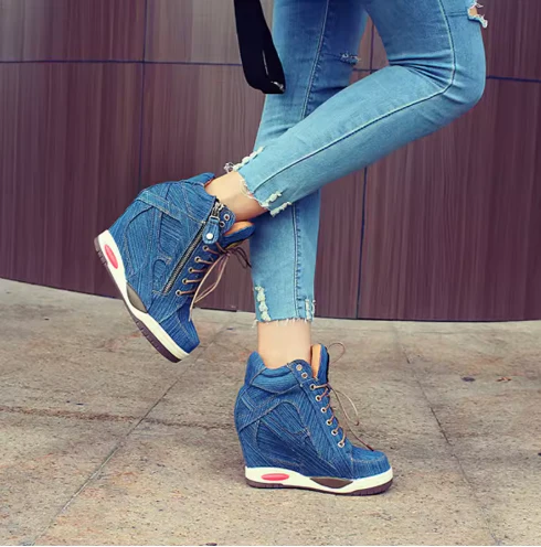 Heidi-Mode | Keine Eile Wedges Sneaker - Image 8