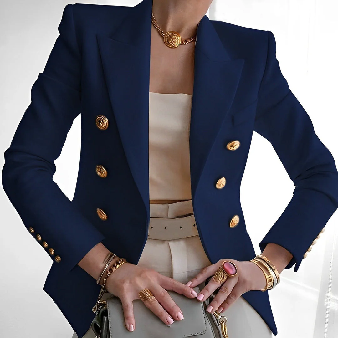 Heidi-Mode | Doppeltütiger Eleganter Blaser - Image 6