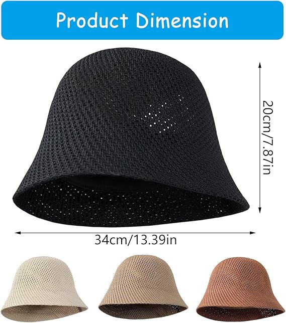 Heidi-Mode | Dünner, Atmungsaktiver Sonnenhut für Damen - Image 15