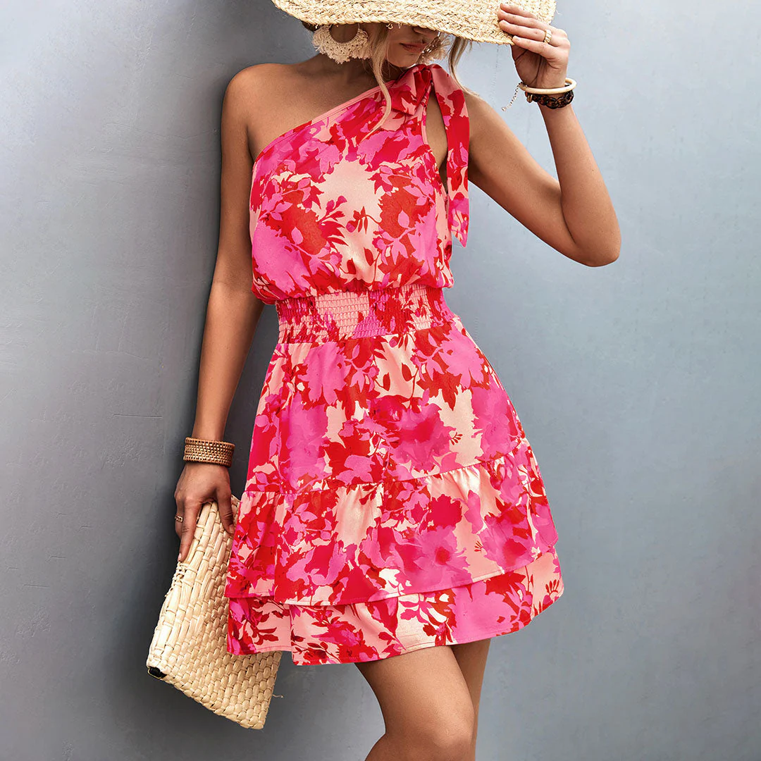 Heidi-Mode | Ein-Schulter Sommerkleid - Image 5