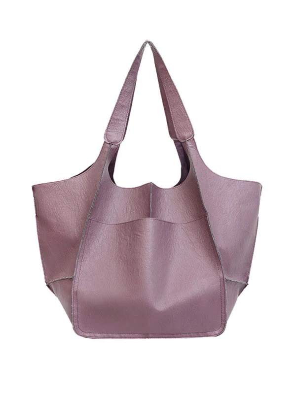 Heidi-Mode | Einfach Große Tasche Weiches Leder Große Kapazität Ein Schulter Tragbare Tote Tasche - Image 32