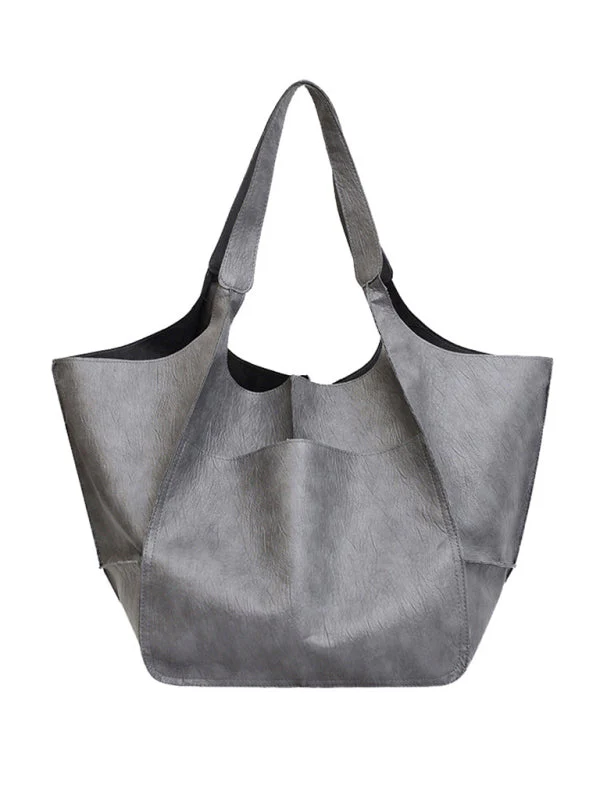 Heidi-Mode | Einfach Große Tasche Weiches Leder Große Kapazität Ein Schulter Tragbare Tote Tasche - Image 37