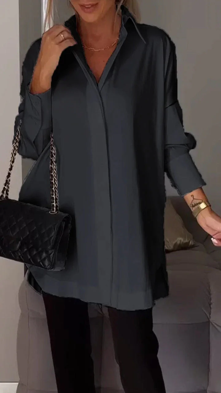 Heidi-Mode | Einfacher Pullover Langarmshirt - Image 10
