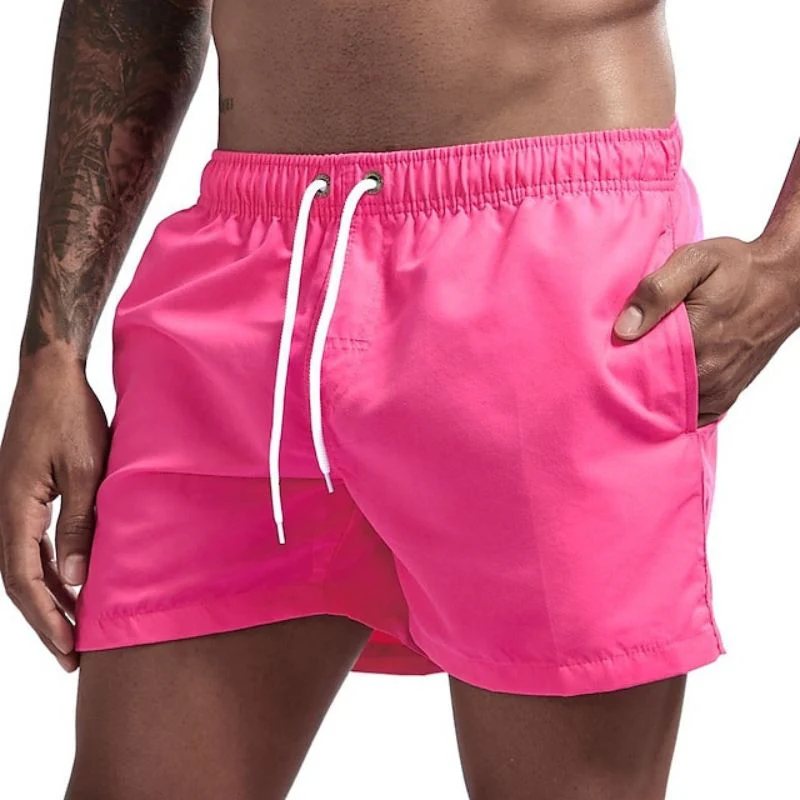 Heidi-Mode | Einfarbige Herrenstrandshorts Schnelltrocknend - Image 7