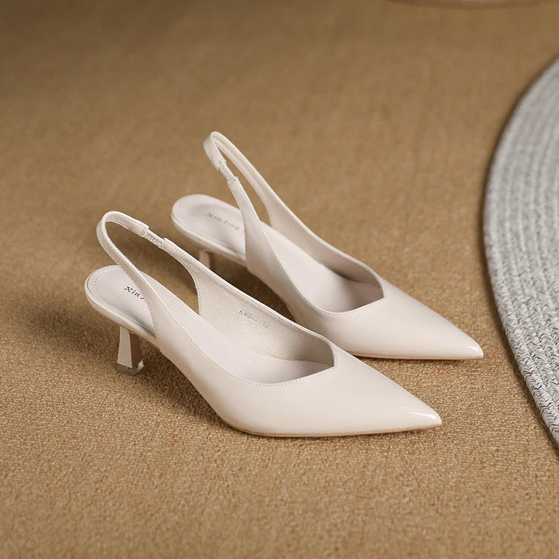 Heidi-Mode | Einfarbige, Temperamentvolle High Heels mit Spitzer Zehenpartie - Image 17