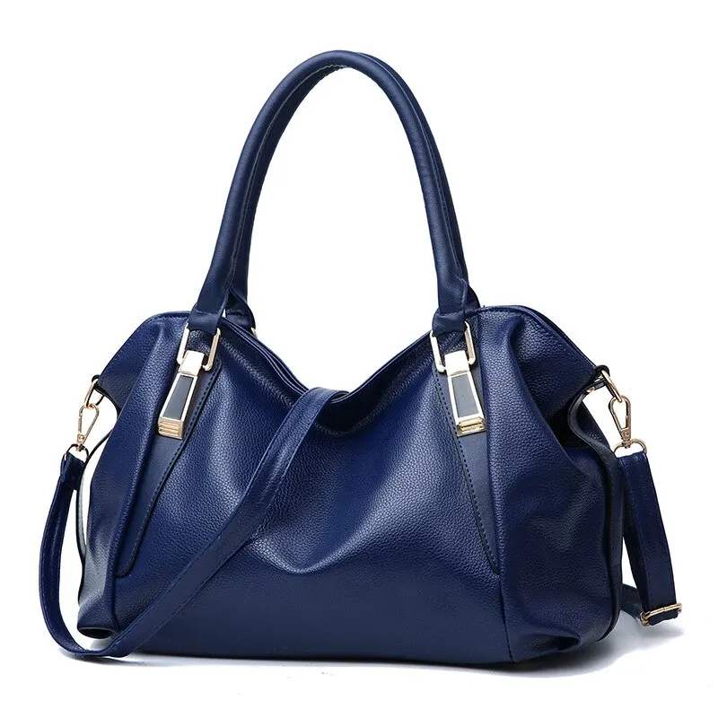 Heidi-Mode | Einfarbige Tote-Umhängetasche für Damen - Image 3
