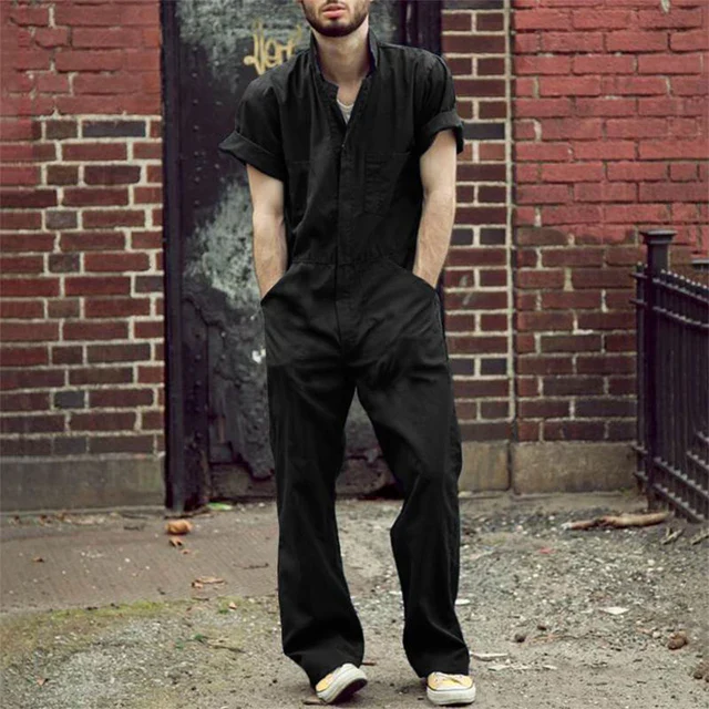 Heidi-Mode | Einfarbiger Jumpsuit für Männer - Image 2