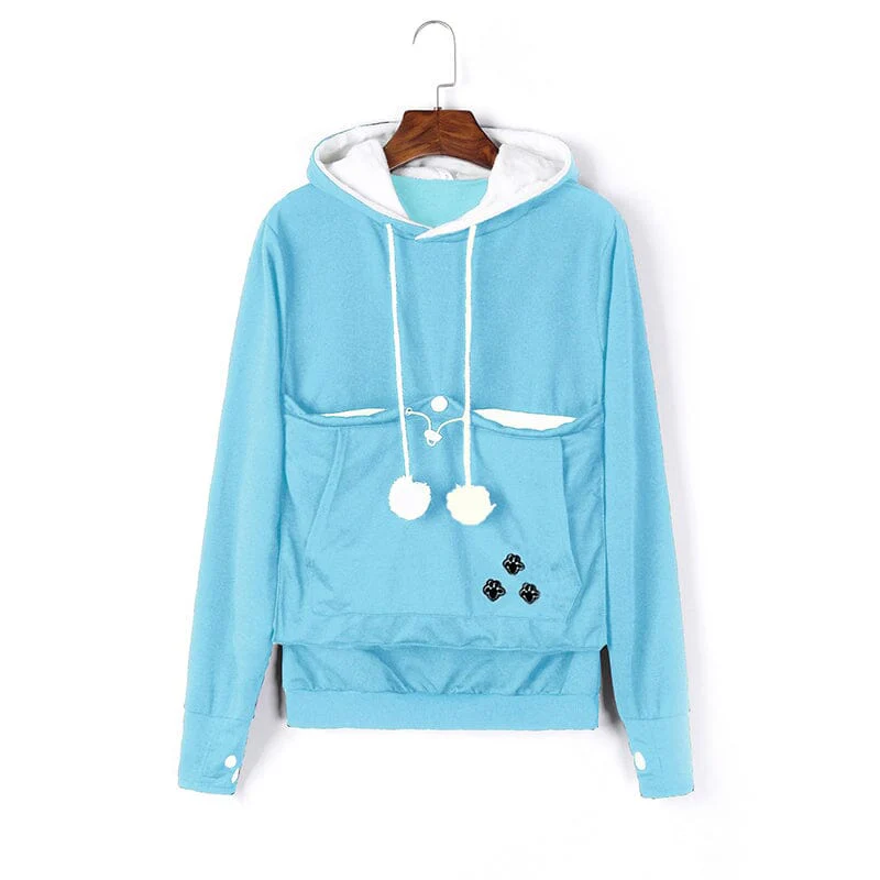 Heidi-Mode | Einfarbiger Kapuzenpulli für Haustiere - Image 12