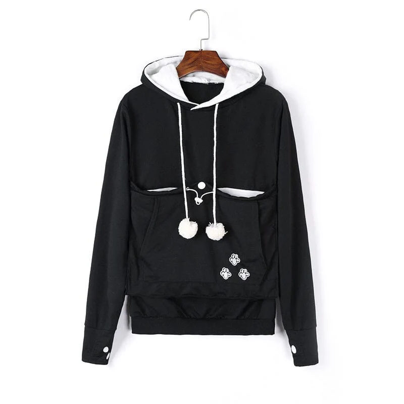 Heidi-Mode | Einfarbiger Kapuzenpulli für Haustiere - Image 14