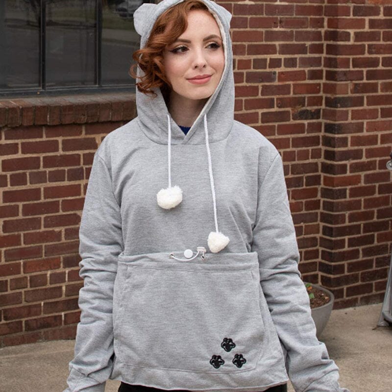 Heidi-Mode | Einfarbiger Kapuzenpulli für Haustiere - Image 3