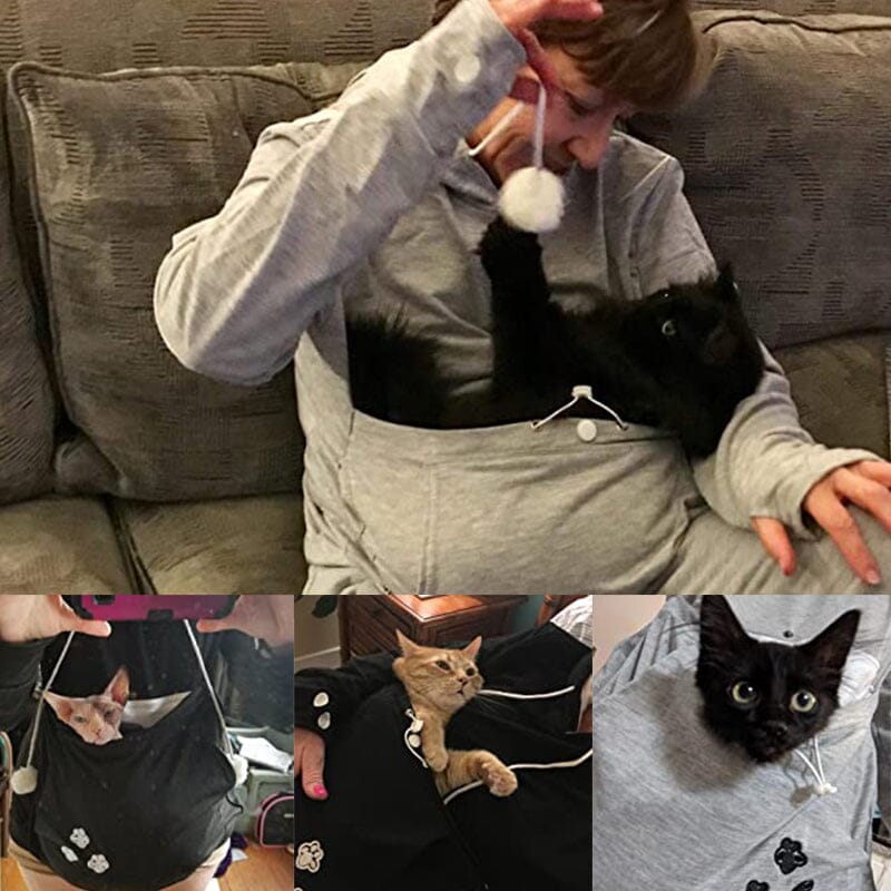 Heidi-Mode | Einfarbiger Kapuzenpulli für Haustiere - Image 7