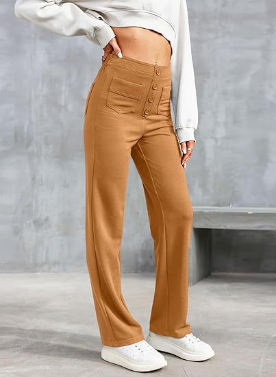 Heidi-Mode | Elastische Freizeithosen mit Hoher Taille Fur Damen - Image 7