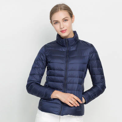 Heidi-Mode | Stadt Eleganz Leichtgewicht Daunenjacke - Image 10