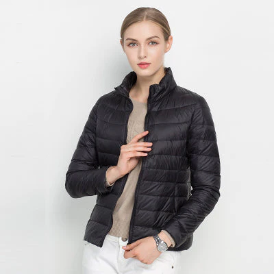 Heidi-Mode | Stadt Eleganz Leichtgewicht Daunenjacke - Image 9
