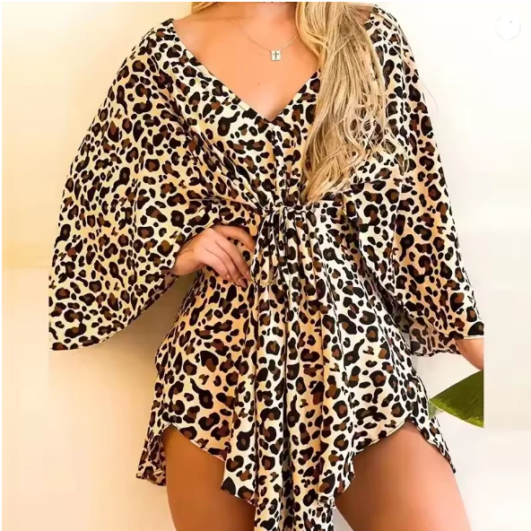 Heidi-Mode | Elegance Leopard Jumpsuit - Image 4