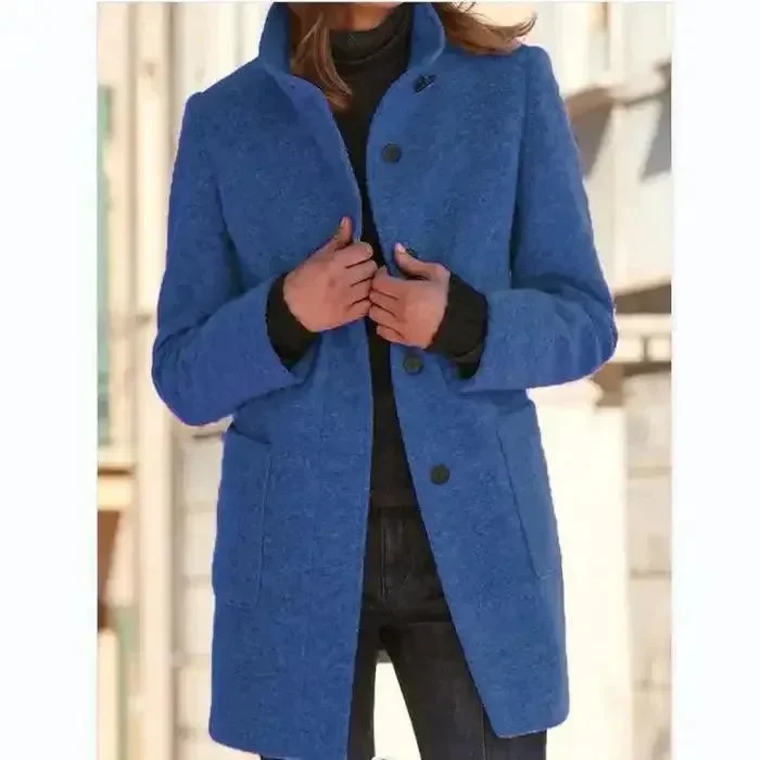 Heidi-Mode | Eleganter einreihiger Damen-Trenchcoat - Image 2