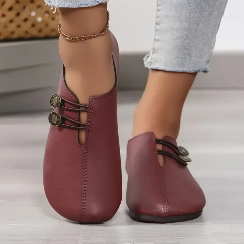 Heidi-Mode | Elegante Ergonomische Flachschuhe mit Weicher Sohle - Image 9