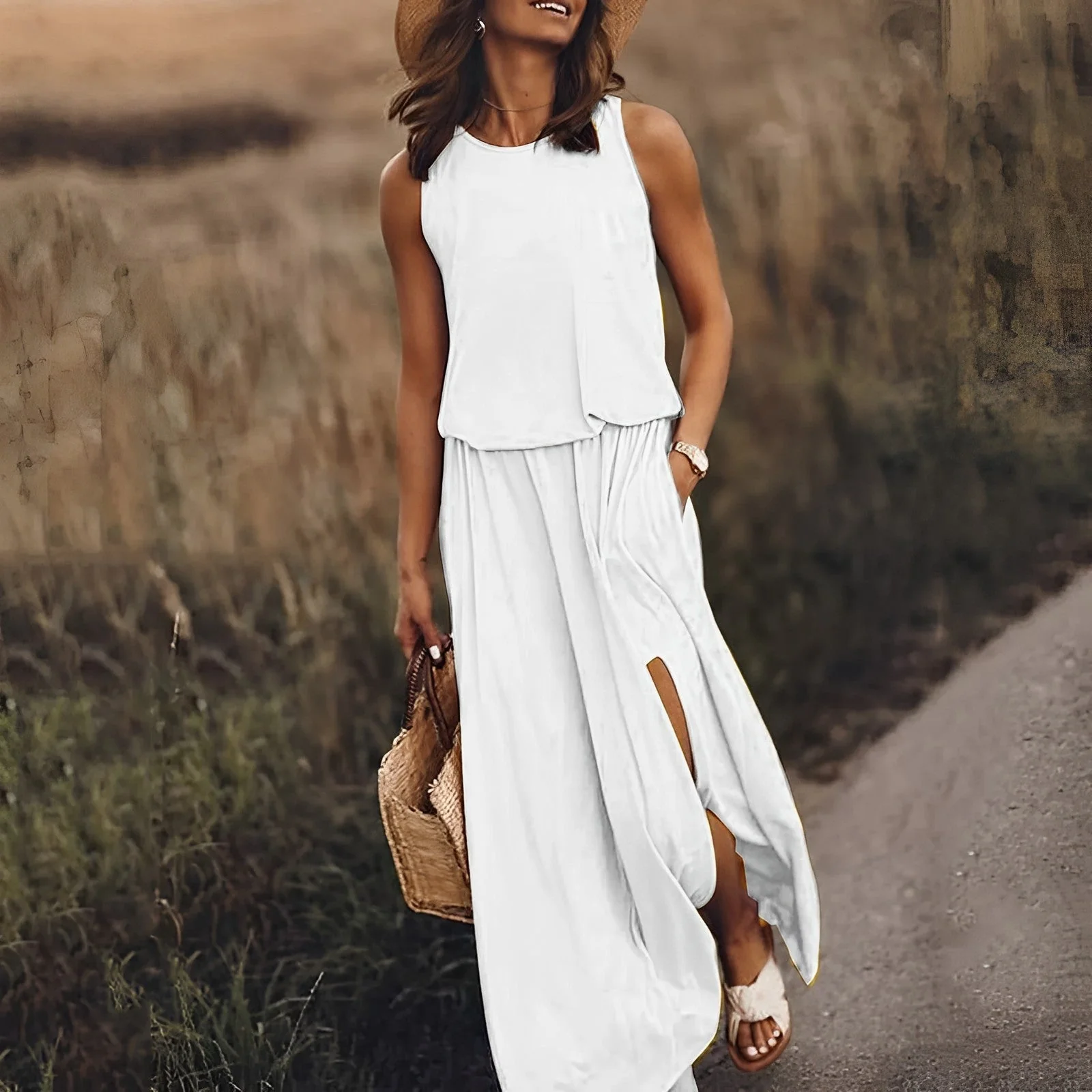 Heidi-Mode | Elegantes Farbenspiel Kleid - Image 5
