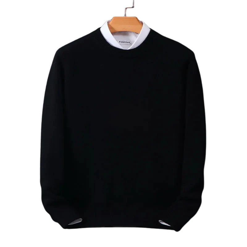 Heidi-Mode | Eleganter Klassischer Rundhalsausschnitt Pullover - Image 2