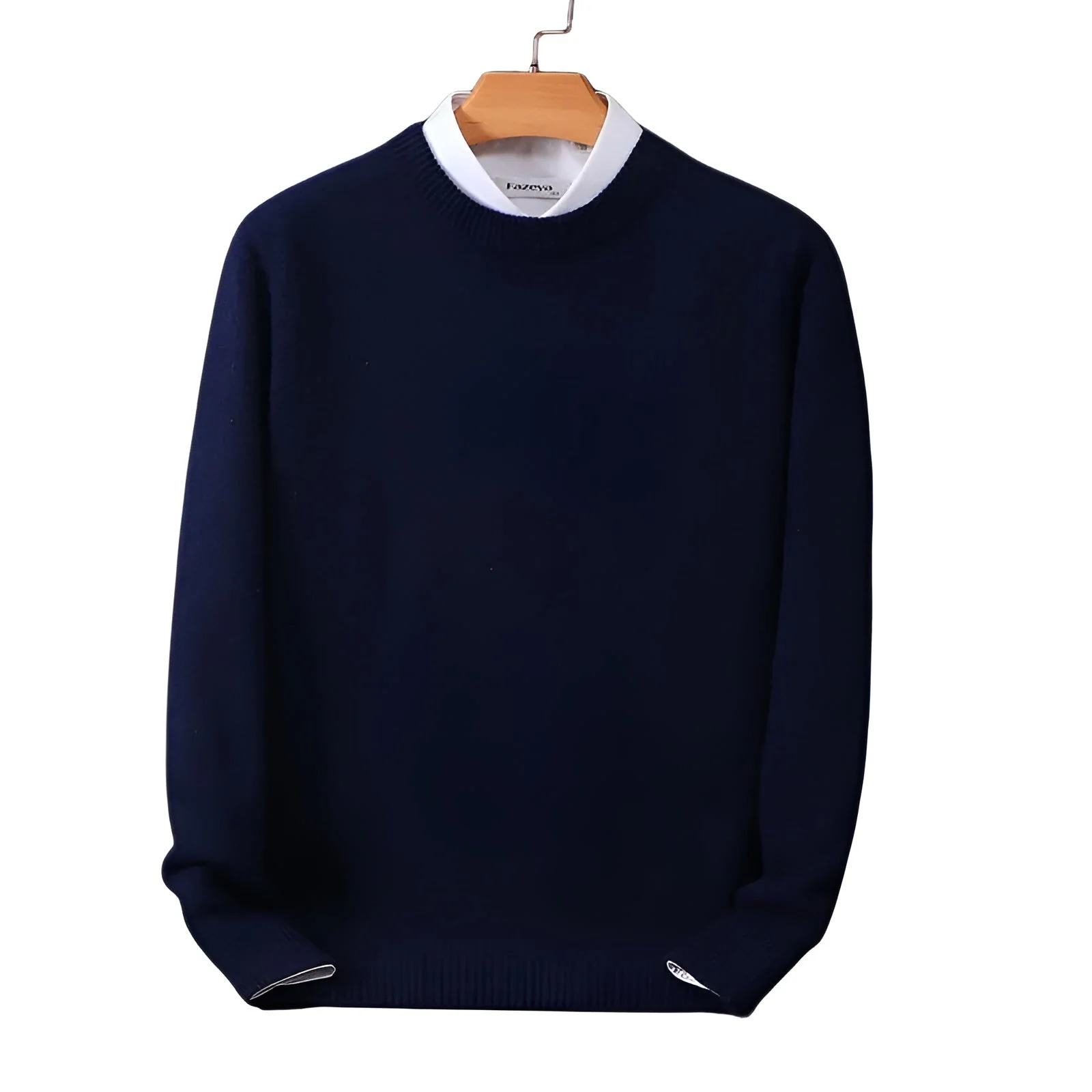 Heidi-Mode | Eleganter Klassischer Rundhalsausschnitt Pullover - Image 5