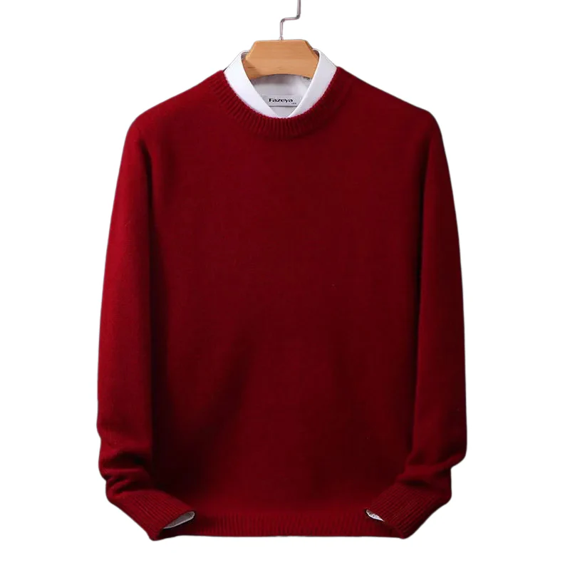 Heidi-Mode | Eleganter Klassischer Rundhalsausschnitt Pullover - Image 6