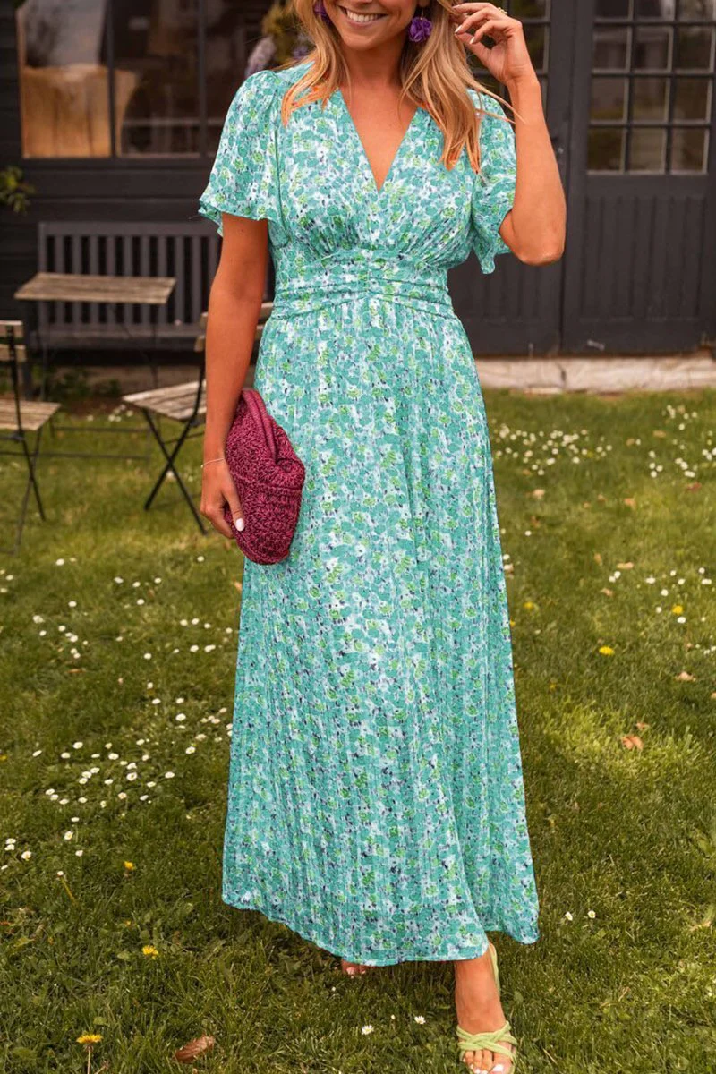 Heidi-Mode | Elegantes Langes Blumenkleid - Image 7