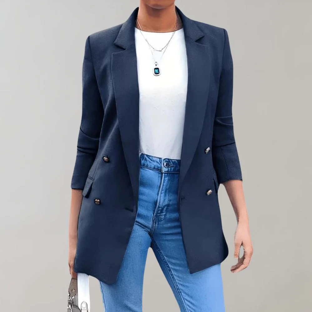 Heidi-Mode | Elegante lange Frühlingsjacke für Frauen - Image 5
