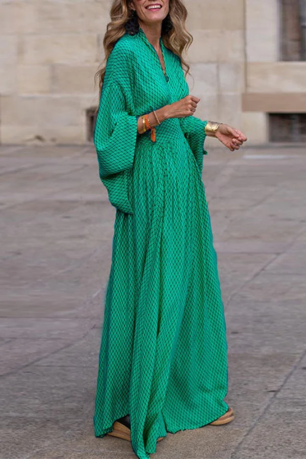 Heidi-Mode | Elegantes Maxikleid mit Glockenärmeln - Image 2