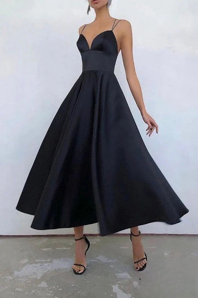 Heidi-Mode | Elegantes Midi-Kleid mit Spaghettiträgern für Besondere Anlässe - Image 4