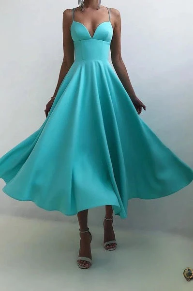 Heidi-Mode | Elegantes Midi-Kleid mit Spaghettiträgern für Besondere Anlässe - Image 6