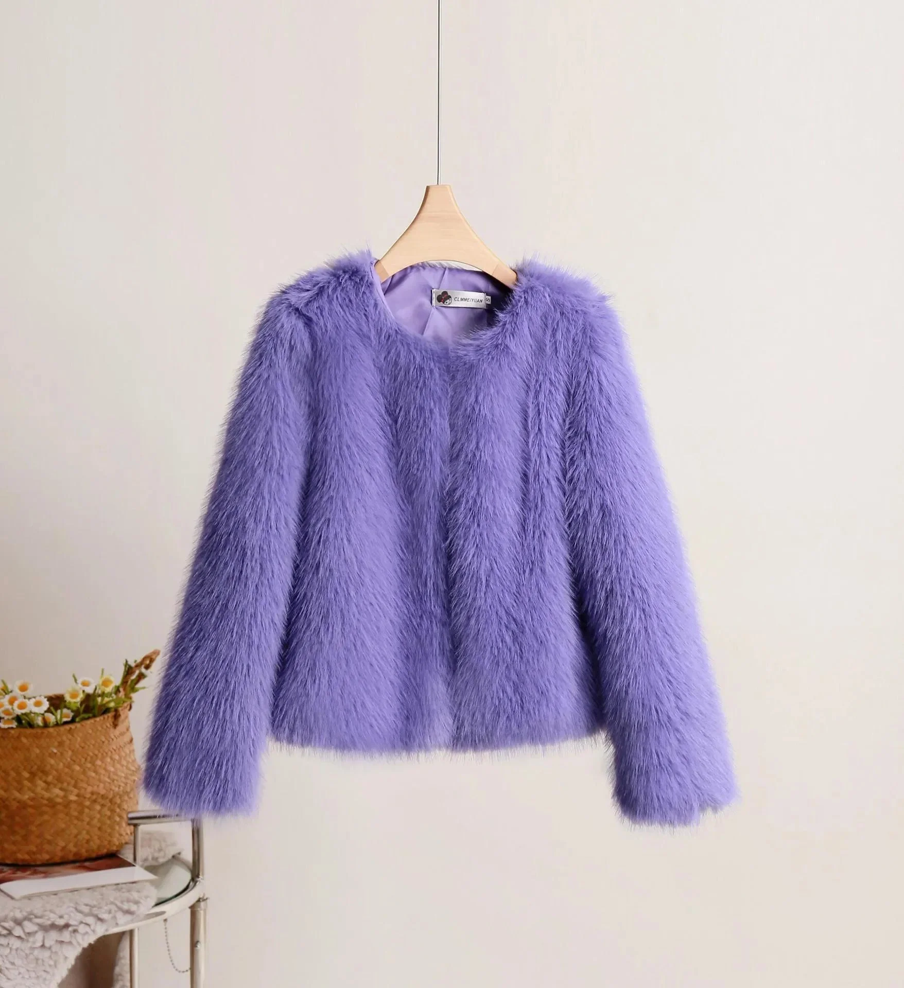 Heidi-Mode | Einfarbiger Kurzmantel für Damen - Image 11