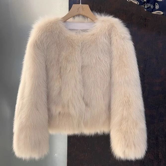 Heidi-Mode | Einfarbiger Kurzmantel für Damen - Image 13