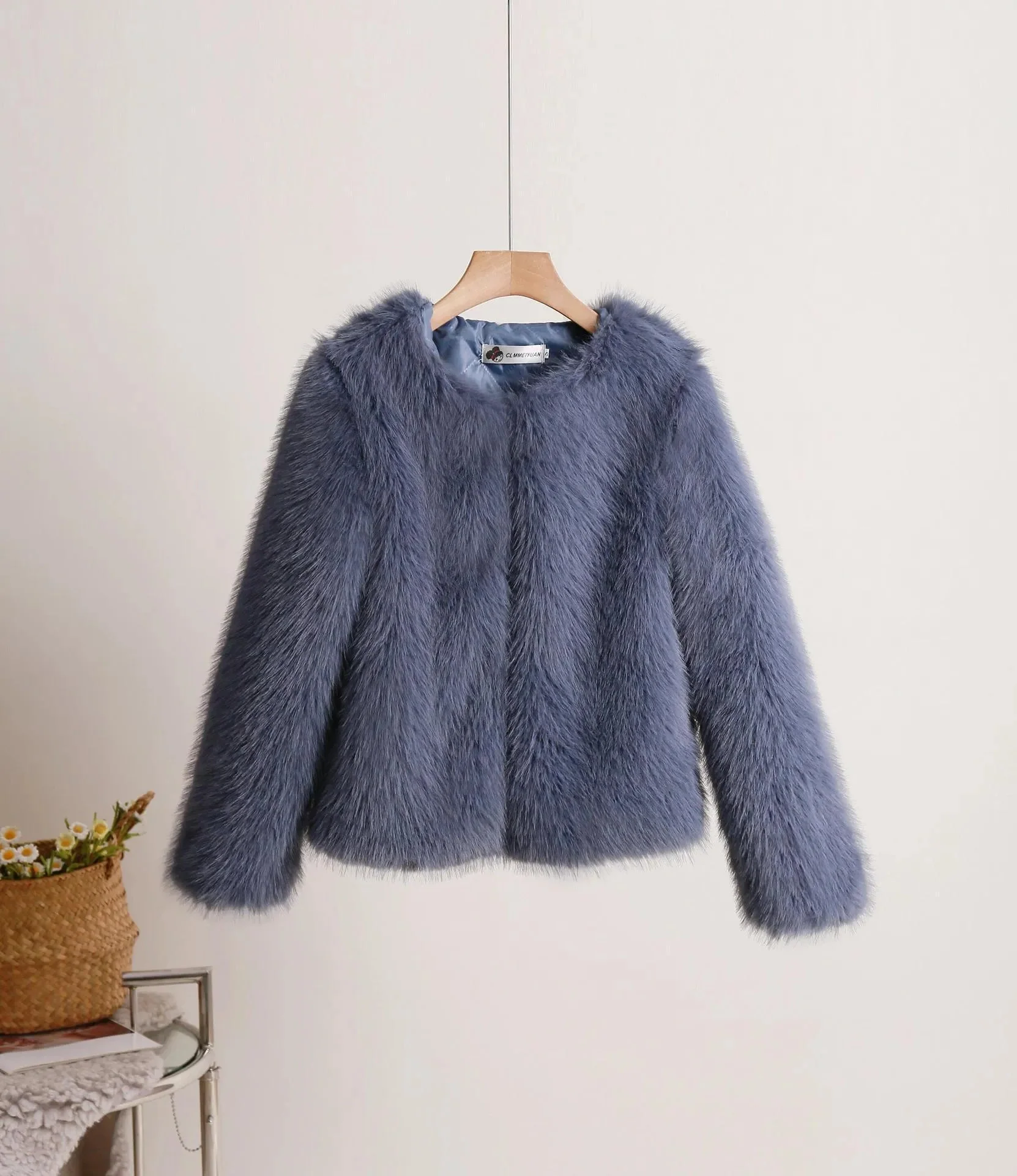 Heidi-Mode | Einfarbiger Kurzmantel für Damen - Image 2
