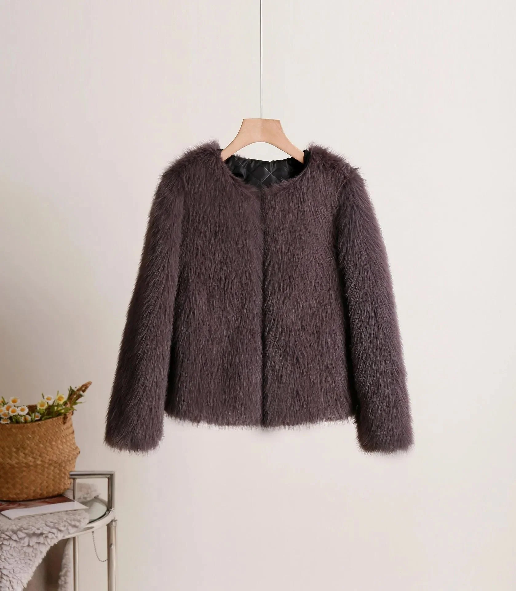 Heidi-Mode | Einfarbiger Kurzmantel für Damen - Image 6