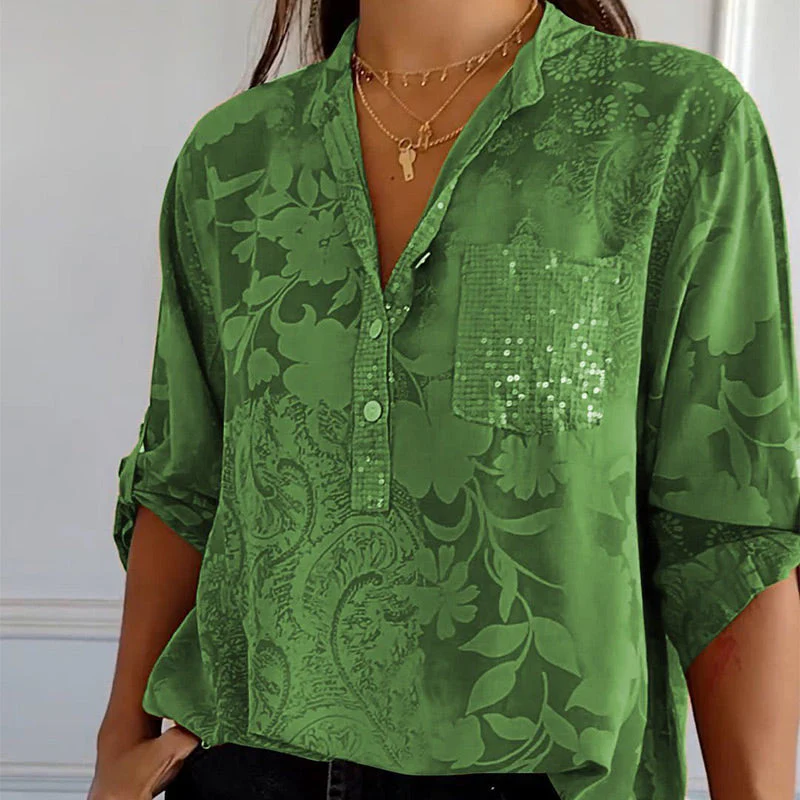 Heidi-Mode | Eleganter V-Ausschnitt – Feminin und Stilvoll - Image 4