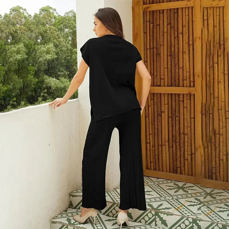 Heidi-Mode | Elegantes Deuxteiligen Set mit Weiten Beinen - Image 8