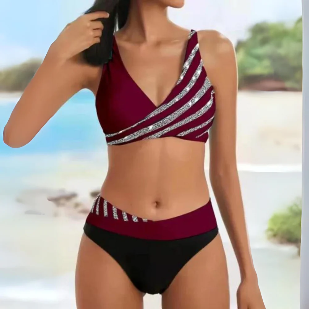 Heidi-Mode | Eleganter Bikini mit Niedrigem Bund - Image 5