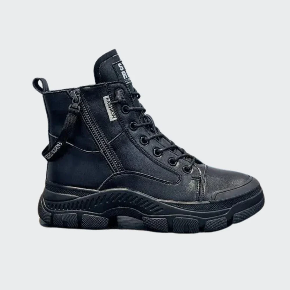 Heidi-Mode | Elegante High-Top-Sneakerstiefel mit Reißverschluss - Image 15