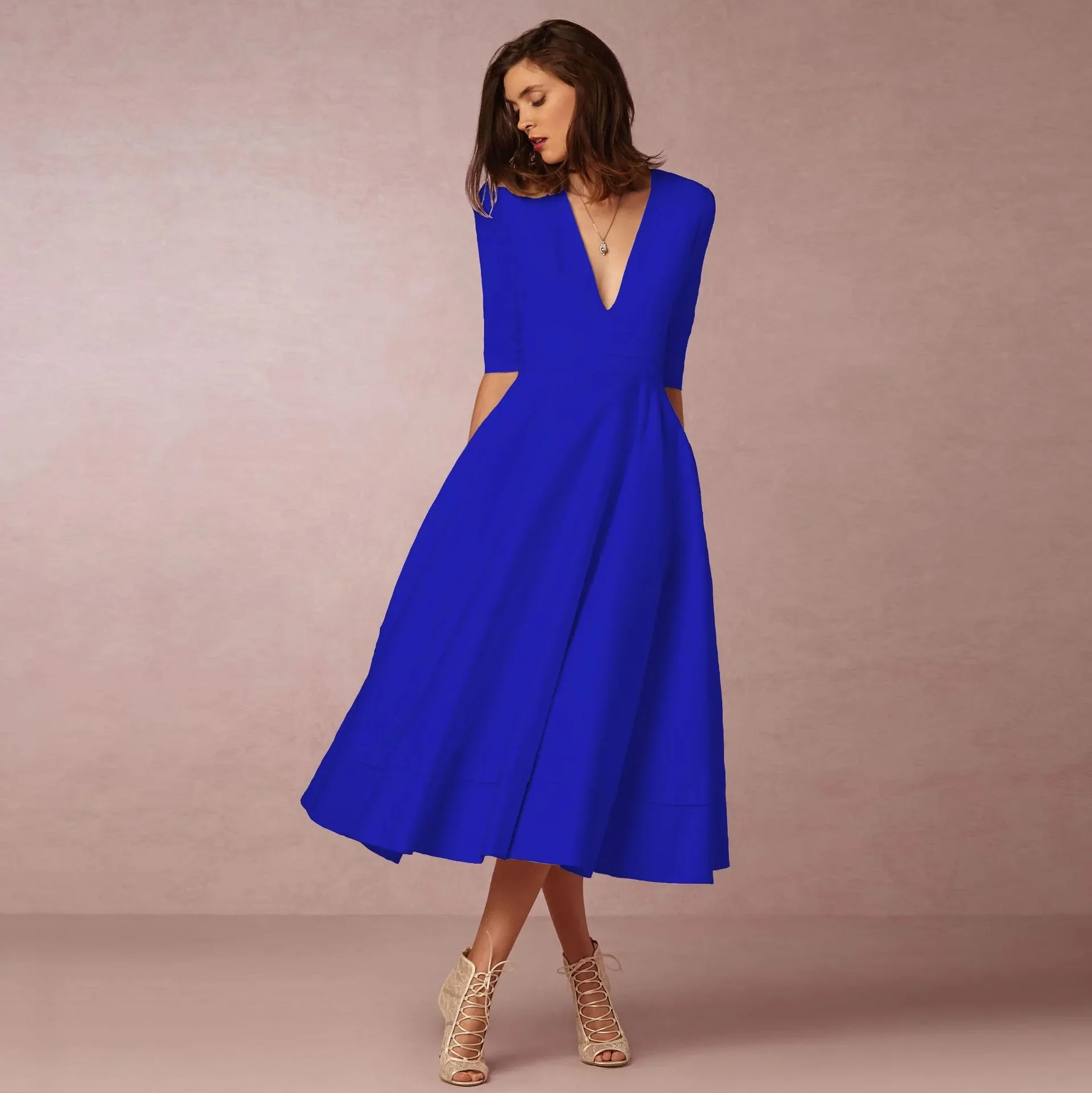 Heidi-Mode | Elegante Lange Damenkleid - Image 13