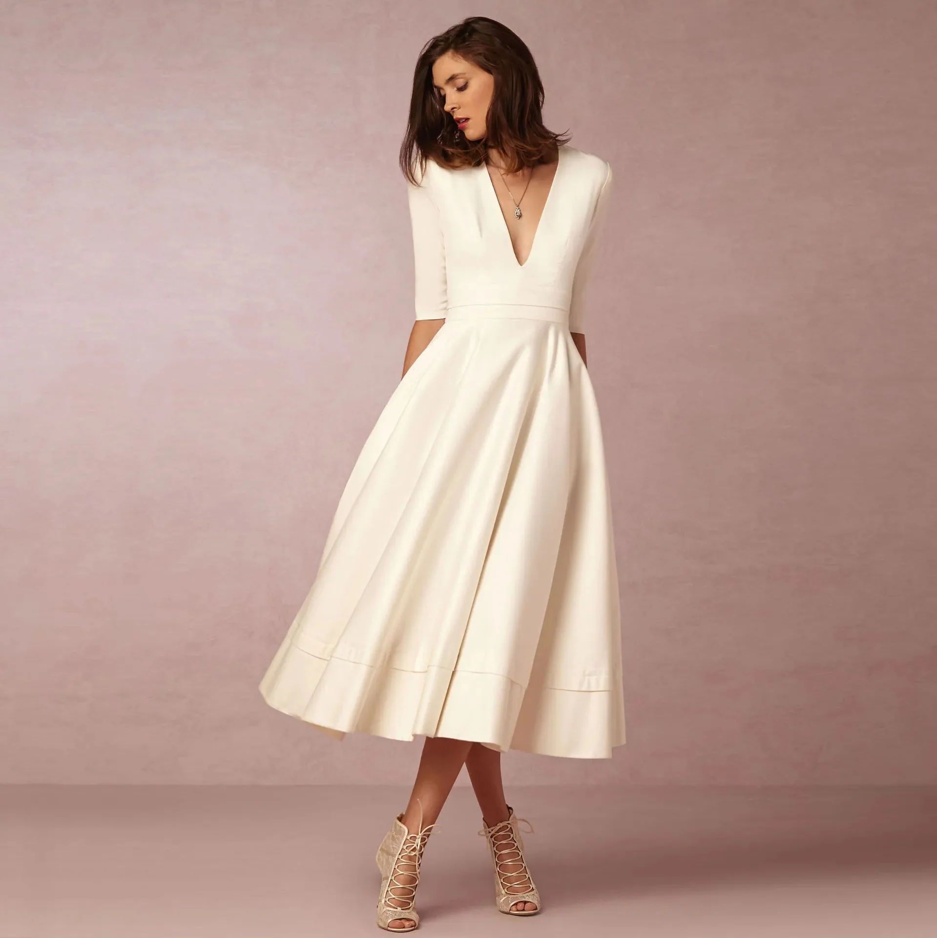 Heidi-Mode | Elegante Lange Damenkleid - Image 8