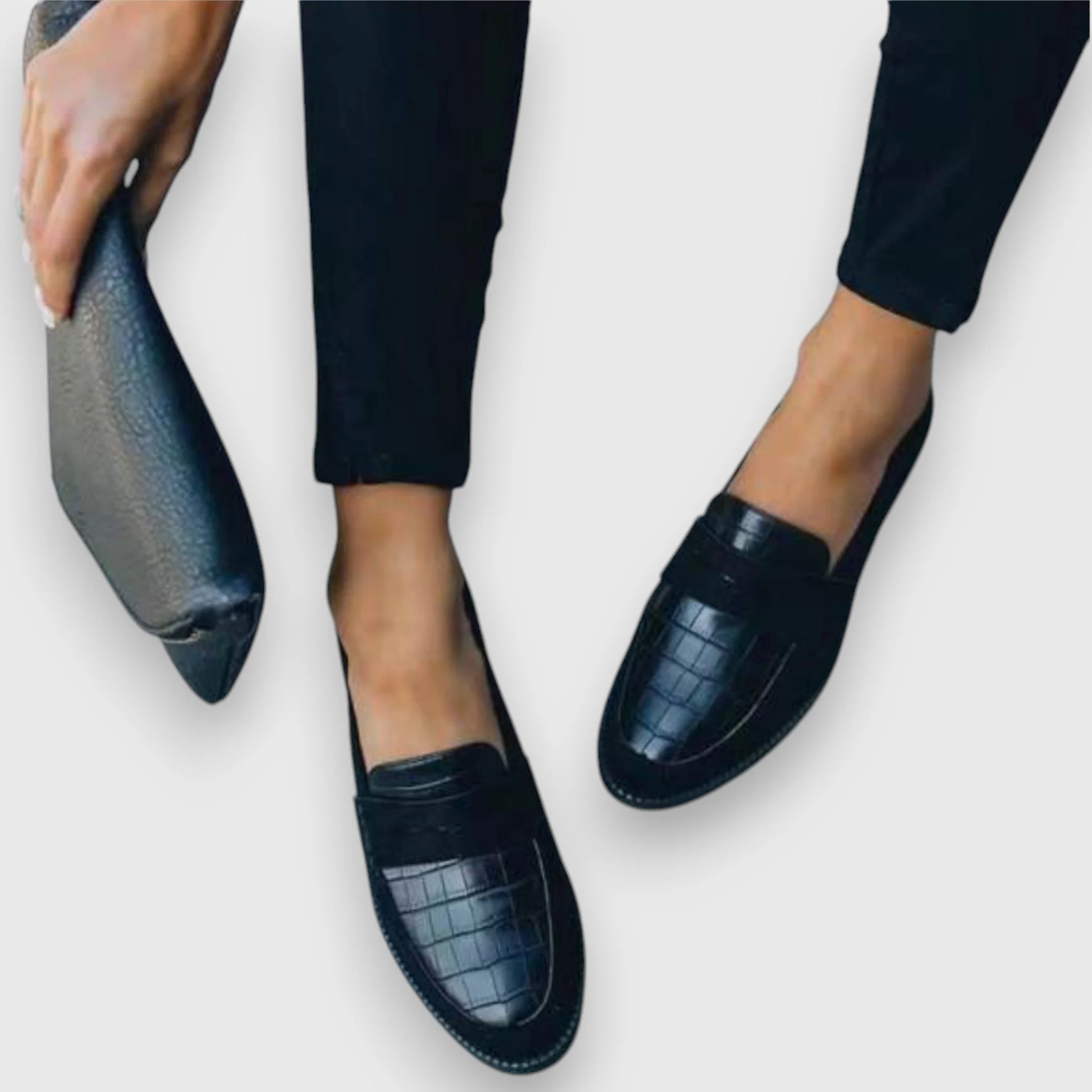 Heidi-Mode | Elegante Leder Loafer - Image 3