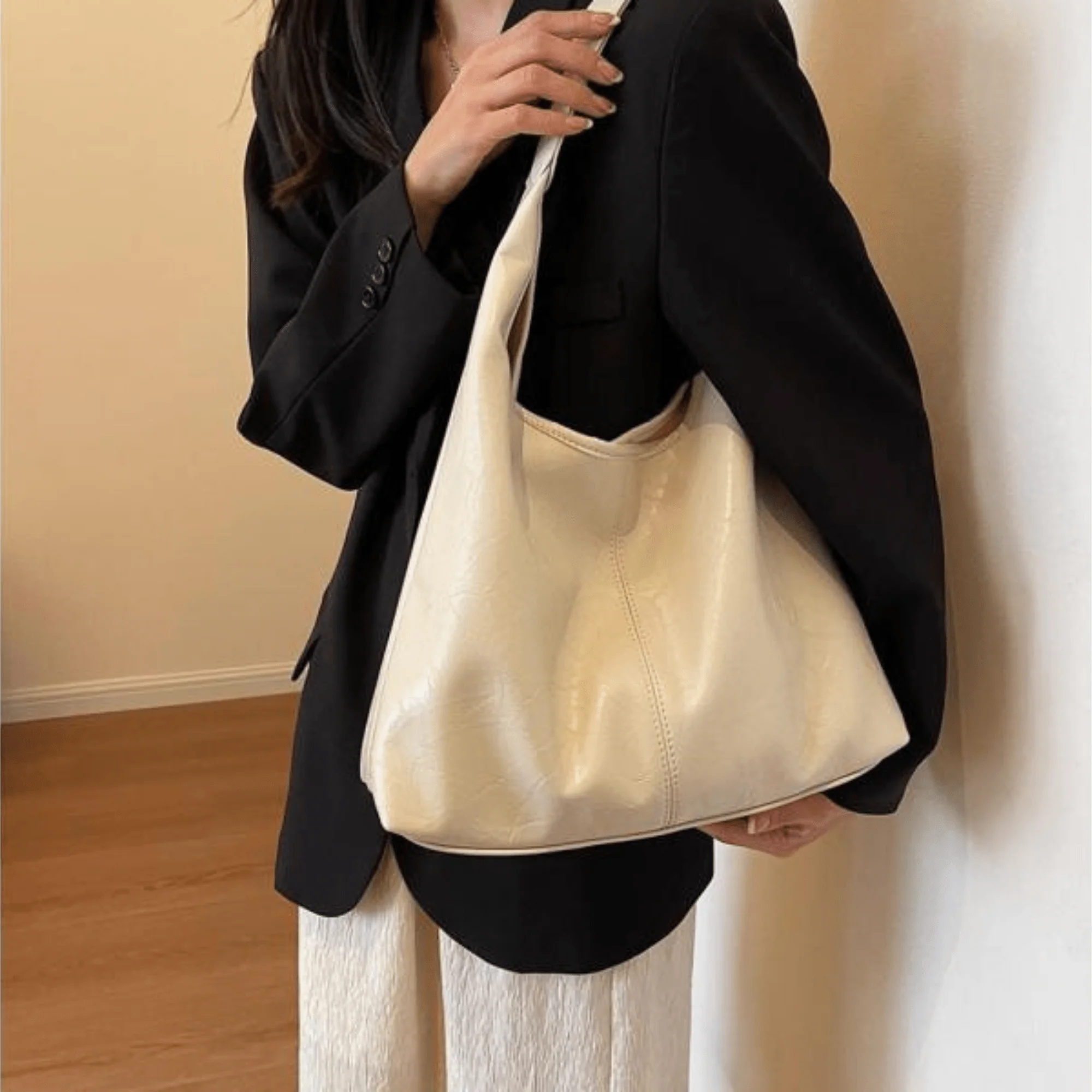 Heidi-Mode | Elegante Leder Schultertasche für Frauen - Image 2