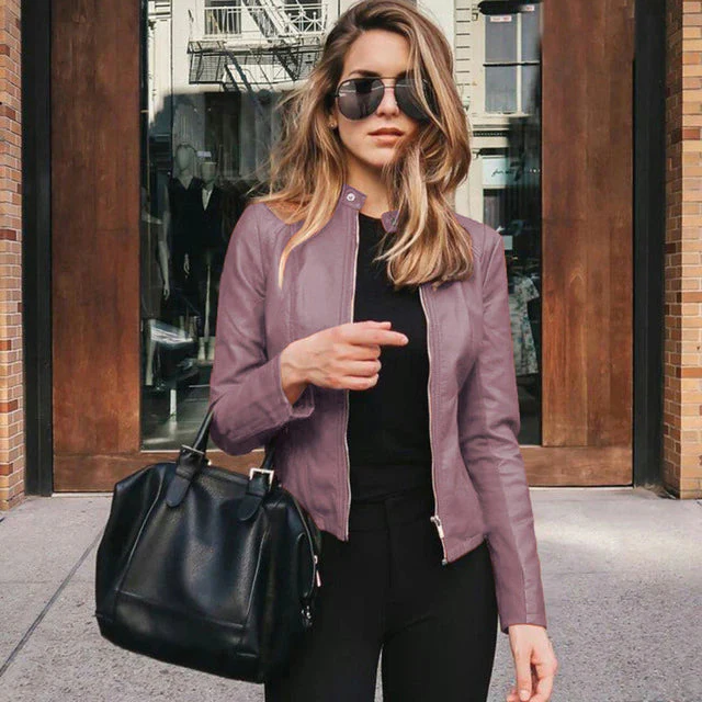 Heidi-Mode | Naomi Elegante Lederjacke - Stylisch & Zeitlos - Image 8