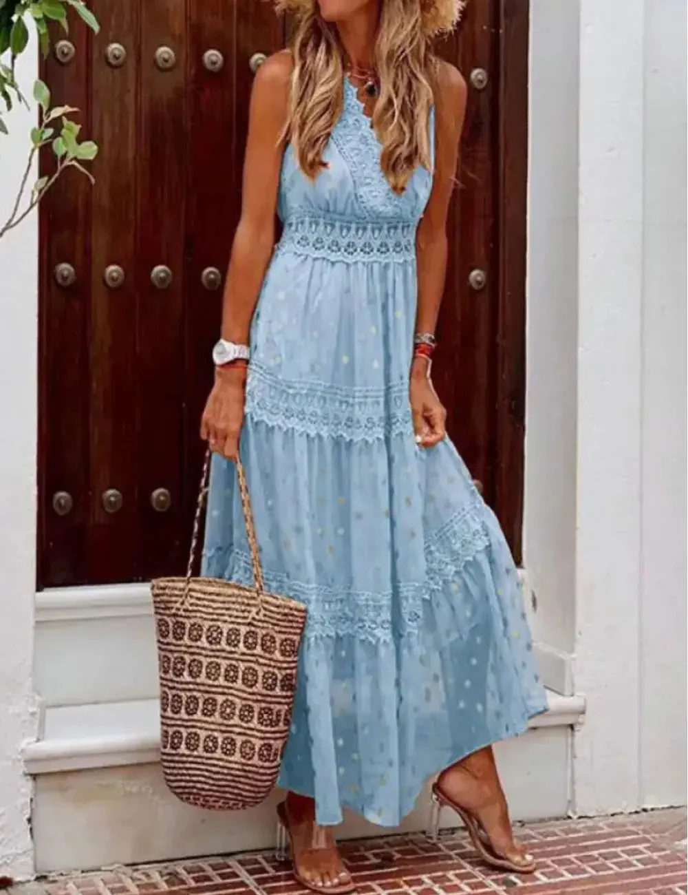 Heidi-Mode | Elegante Maxi Sommerkleid - Image 3