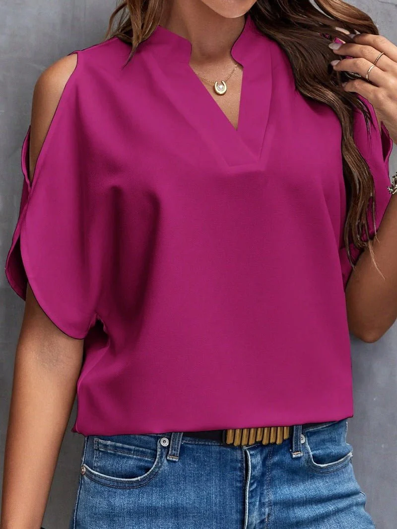 Heidi-Mode | Elegante mit Schulterfreien Kurzen Ärmeln - Image 9