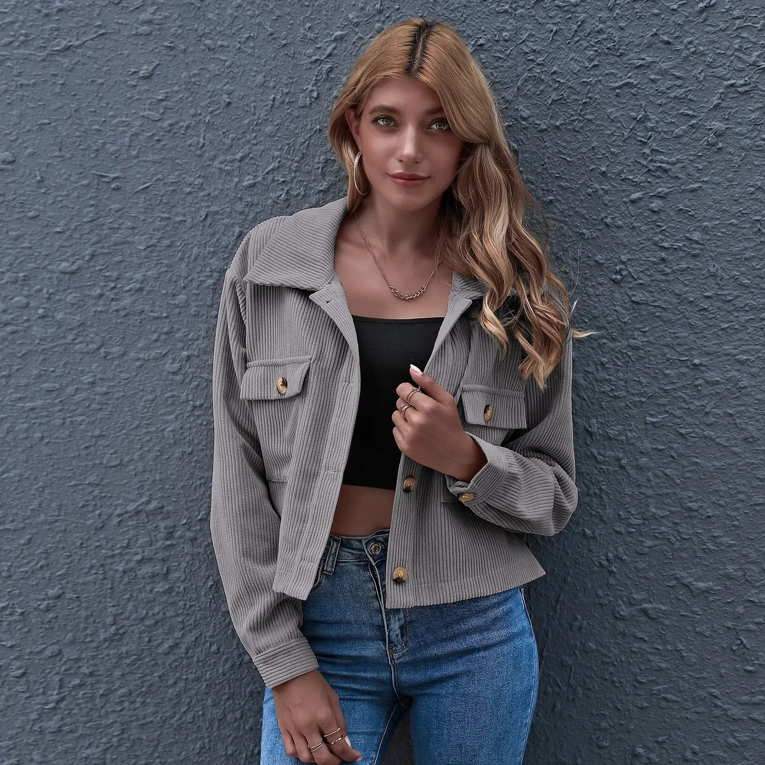Heidi-Mode | Elegante Rosa Damen Sommerjacke mit Drehkragen - Image 2
