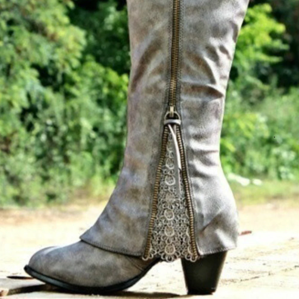 Heidi-Mode | Elegante Stiefel mit Hohen Absätzen für Damen - Image 2