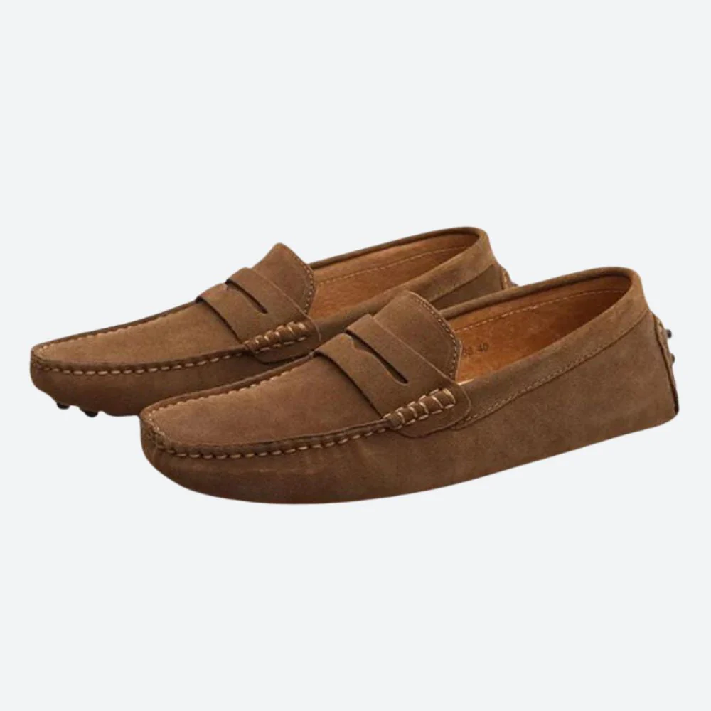 Heidi-Mode | Elegante und Leichte Wildleder Loafers - Image 4