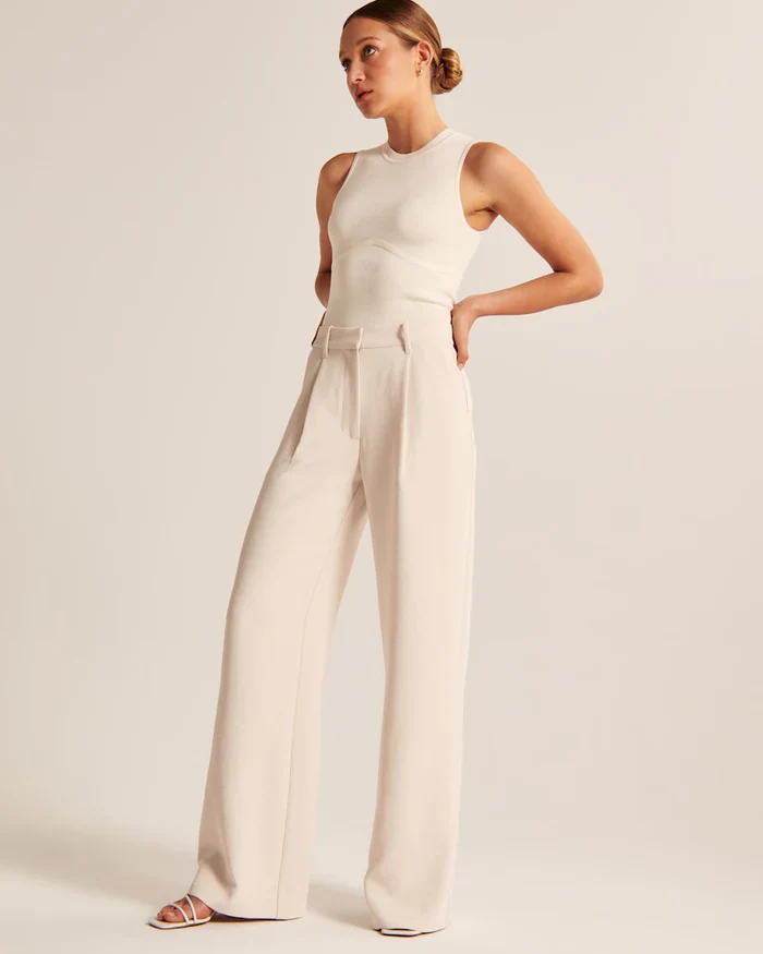 Heidi-Mode | Elegante Weite Hosen mit Hoher Taille - Image 6