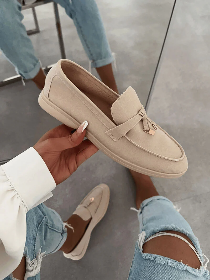 Heidi-Mode | Elegante Wildleder Loafer - Image 3